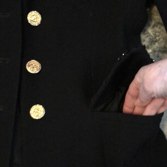 Black Blazer with Gold Buttons - Italy - Picture 9 of 16